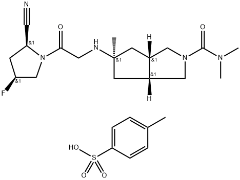 Besigliptin tosylate Structure