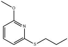 2-Methoxy-6-(propylthio)pyridine Structure