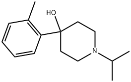 1-(1-Methylethyl)-4-(2-methylphenyl)-4-piperidinol Structure