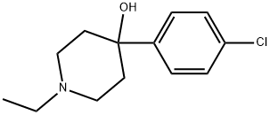 4-(4-Chlorophenyl)-1-ethyl-4-piperidinol Structure