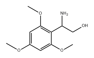 2-amino-2-(2,4,6-trimethoxyphenyl)ethan-1-ol Structure