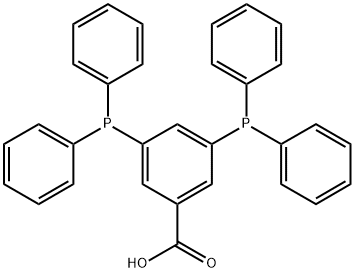 3,5-Bis(diphenylphosphaneyl)benzoic acid Structure