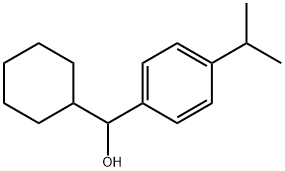 α-Cyclohexyl-4-(1-methylethyl)benzenemethanol Structure