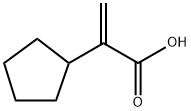 Cyclopentaneacetic acid, α-methylene- Structure