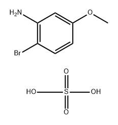 2-Bromo-5-methoxyaniline sulphate Structure