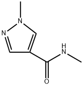 N,1-dimethyl-1H-pyrazole-4-carboxamide Structure