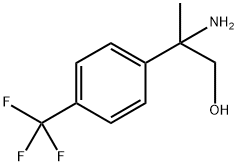 2-amino-2-[4-(trifluoromethyl)phenyl]propan-1-ol Structure