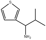 2-METHYL-1-(THIOPHEN-3-YL)PROPAN-1-AMINE Structure