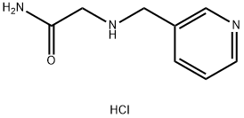 2-[(Pyridin-3-ylmethyl)amino]acetamide hydrochloride Structure