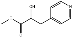 4-Pyridinepropanoic acid, α-hydroxy-, methyl ester Structure