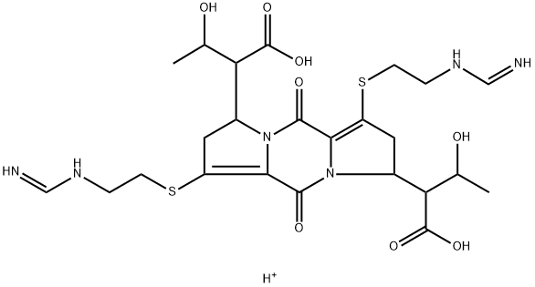 Imipenem hydrolyzed dimer B 구조식 이미지