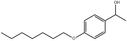 4-(Heptyloxy)-α-methylbenzenemethanol Structure