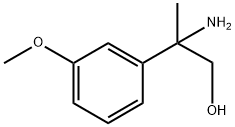 2-amino-2-(3-methoxyphenyl)propan-1-ol Structure