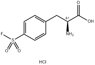 L-Phenylalanine-4-sulfonyl fluoride hydrochloride Structure