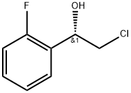 Benzenemethanol, α-(chloromethyl)-2-fluoro-, (αS)- Structure