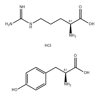 POLY(ARG, TYR) 4:1 HYDROCHLORIDE*MOL. WT . 20,000-50 Structure