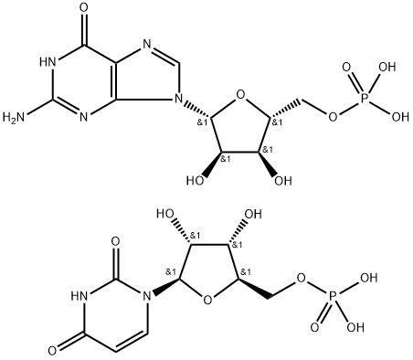 POLYGUANYLIC-URIDYLIC ACID*POTASSIUM/SOD IUM Structure