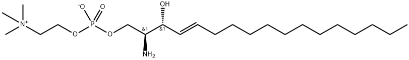 Sphingosylphosphorylcholine (C17 base) Structure