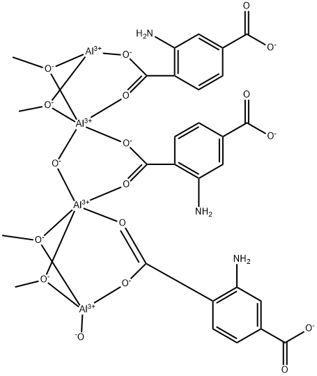 CAU-1-NH2-Al Structure