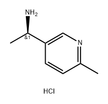 (R)-1-(6-Methylpyridin-3-yl)ethanamine  dihydrochloride 구조식 이미지