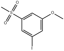 1-Iodo-3-methoxy-5-(methylsulfonyl)benzene Structure