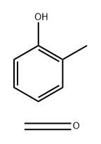 2-메틸페놀,부틸에테르함유포름알데히드중합체 구조식 이미지