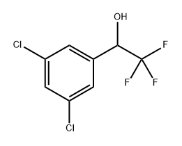 Benzenemethanol, 3,5-dichloro-α-(trifluoromethyl)- Structure