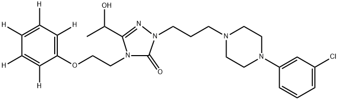 Hydroxynefazodone Structure