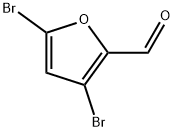 3,5-Dibromo-2-furancarboxaldehyde Structure