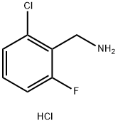 Benzenemethanamine, 2-chloro-6-fluoro-, hydrochloride (1:1) Structure