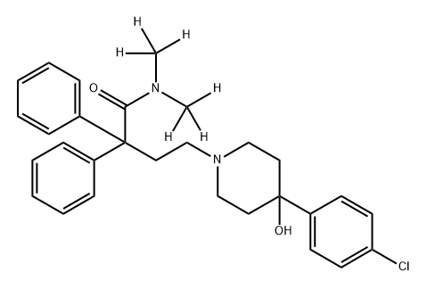 Loperamide-d6 Structure