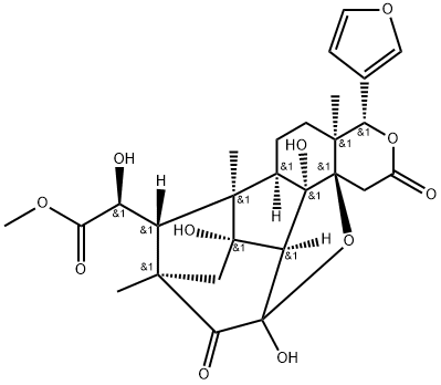 1-O-Deacetyl-2alpha-hydroxykhayalide E Structure