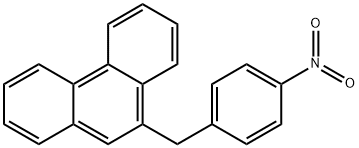 9-(4-nitrobenzyl)phenanthrene Structure