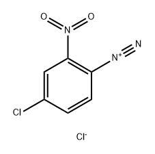 Benzenediazonium, 4-chloro-2-nitro-, chloride (1:1) Structure