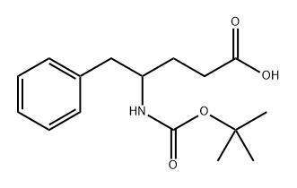 Benzenepentanoic acid, γ-[[(1,1-dimethylethoxy)carbonyl]amino]- Structure