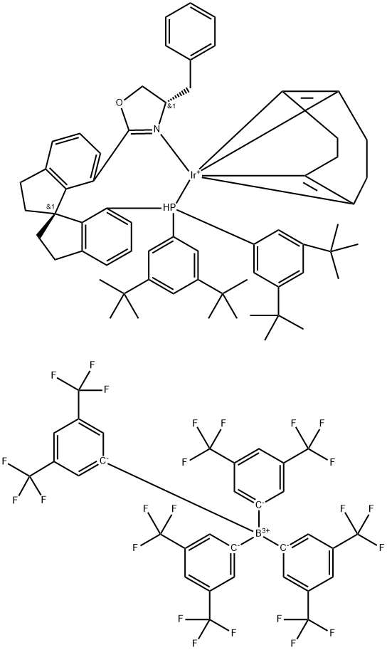 (Sa,S)-DTB-Bn-SIPHOX-Ir 구조식 이미지