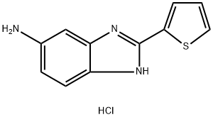 2-(Thiophen-2-yl)-1H-1,3-benzodiazol-5-amine hydrochloride Structure