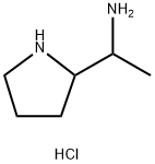 2-Pyrrolidinemethanamine, α-methyl-, hydrochloride (1:2) Structure