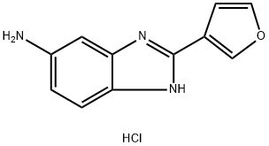 2-(Furan-3-yl)-1H-1,3-benzodiazol-5-amine hydrochloride Structure