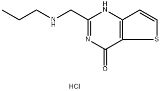 2-[(Propylamino)methyl]-3H,4H-thieno[3,2-d]pyrimidin-4-one dihydrochloride Structure