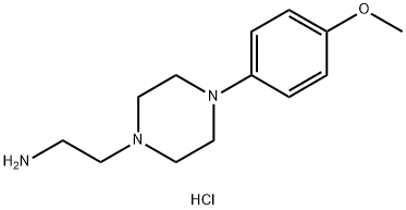 2-[4-(4-Methoxyphenyl)piperazin-1-yl]ethan-1-amine dihydrochloride Structure