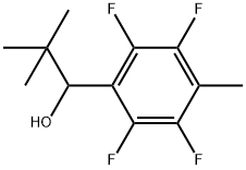 α-(1,1-Dimethylethyl)-2,3,5,6-tetrafluoro-4-methylbenzenemethanol Structure