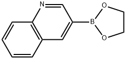 3-(1,3,2-Dioxaborolan-2-yl)quinoline Structure