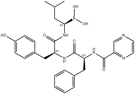 Bortezomib Impurity 68 구조식 이미지