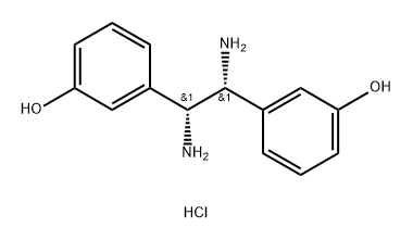 Phenol, 3,3'-(1,2-diamino-1,2-ethanediyl)bis-, [R-(R*,R*)]- (9CI) hydrochloride 구조식 이미지