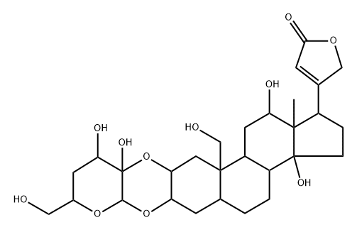 ghalakinoside Structure