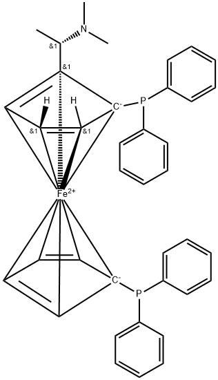 (+)-(S)-(R)-BPPFA Structure