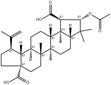 Ceathic acid acetate Structure