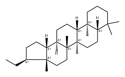 A'-Neo-28,30-dinorgammacerane,17-methyl-,(17.alpha.)- Structure