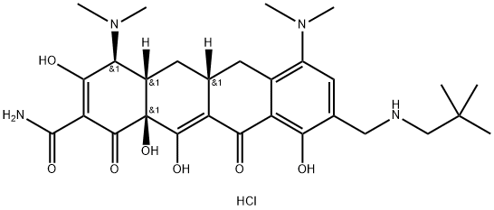 Omadacycline (hydrochloride) Structure